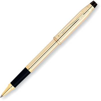 Ручка-роллер Cross Century II 10Ct Rolled Gold (4504)